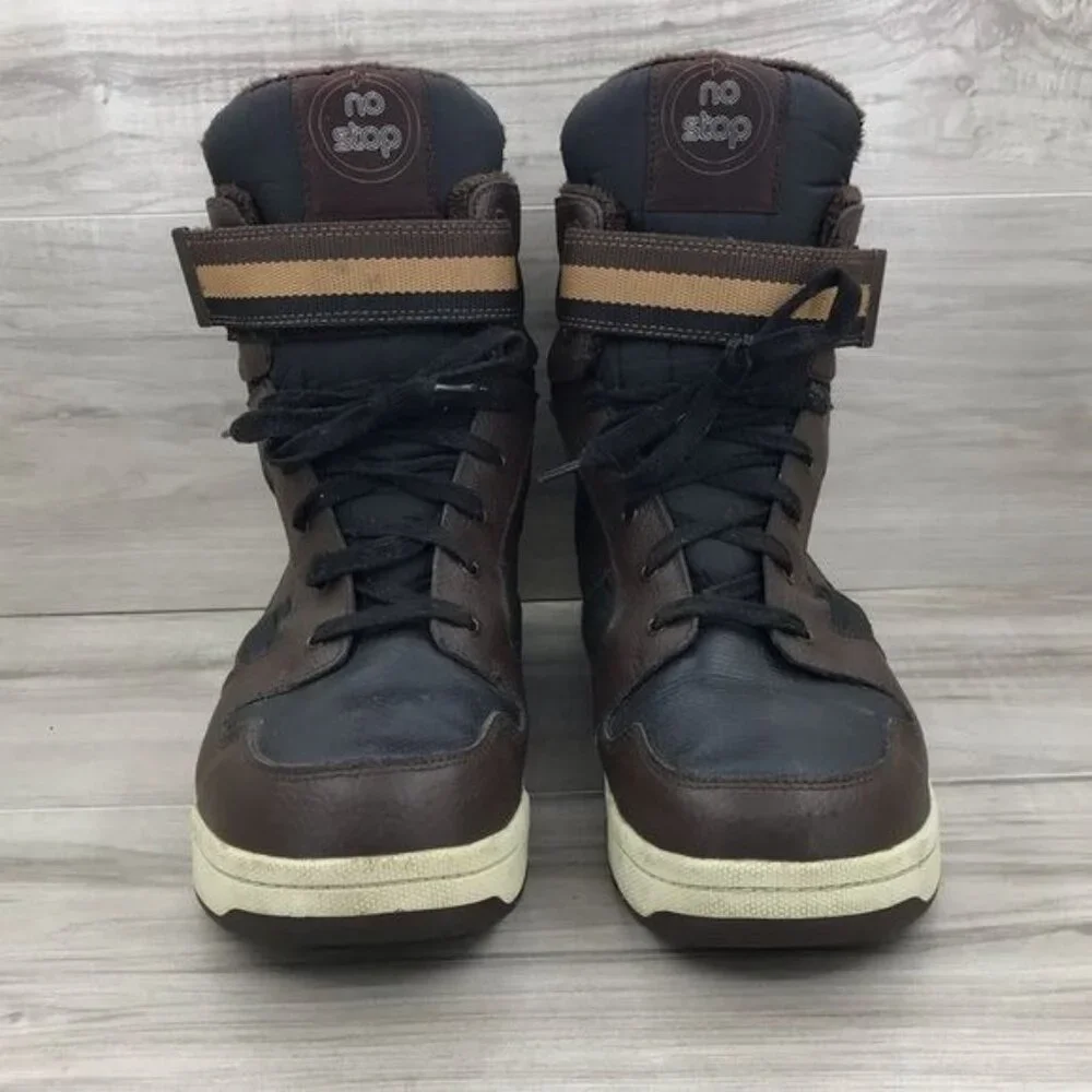 Tecnica Boots Men's 12.5 Brown Leather Sneaker Winter Snow